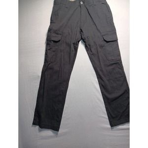 Lee Men's Motion Stretch Straight Leg Cargo Pant Ink Black 32 X 30